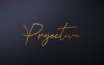 Mockup di logo oro realistico su sfondo texture nera