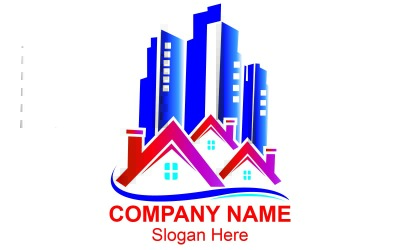 Real Estate Logo Templates Condominiums And Houses