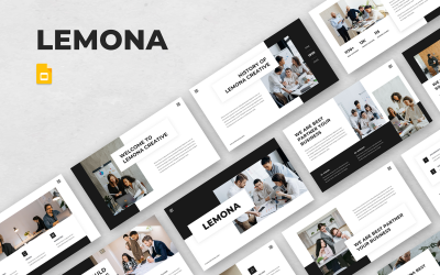 Lemona - Pitch Deck Google Slide Template
