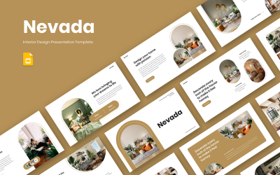 Nevada - Návrh interiéru šablona Google Slide