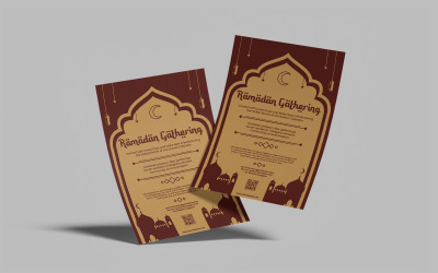 Ramadan Gathering Flyer-Vorlage
