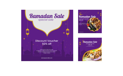 Ramadan Sale szórólap sablon 1