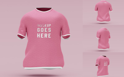 3D Custom Shirts Mockup Template