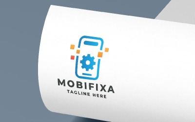 Modello Pro Logo riparazione riparazione mobile