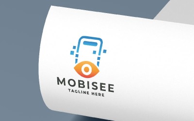 Mobiel Zie Logo Pro-sjabloon