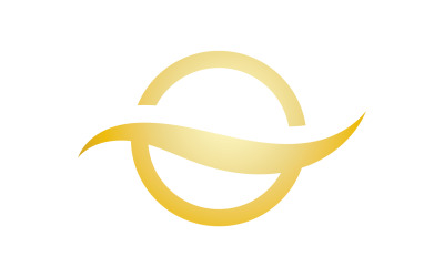 Logo linii włosów i wektor symboli v50