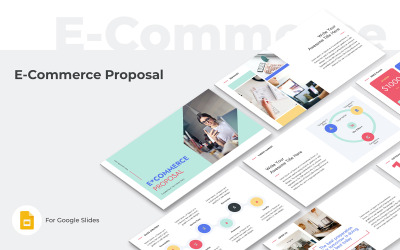 Modèle de diapositives Google de proposition de commerce électronique