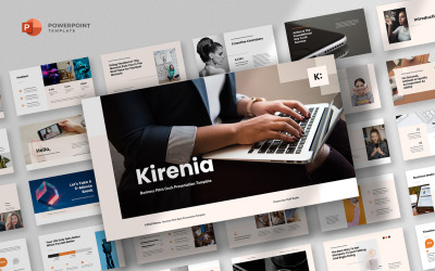 Kirenia - Pitch Deck PowerPoint sunum şablonları