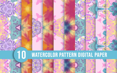 Modello senza cuciture con un fiore luminoso