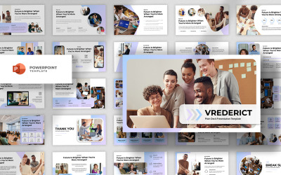 Vrederict - Modello Powerpoint Pitch Deck
