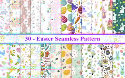 Patrón sin costuras de Pascua, patrón sin costuras del día de Pascua, patrón de Pascua