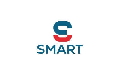 SC or CS letter logo design template