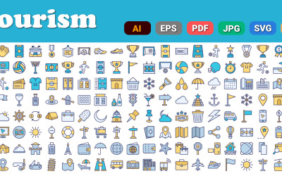 Turism vektor ikon | AI | EPS | SVG