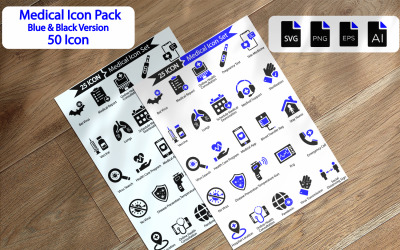 50 Premium Medical Icon Pack