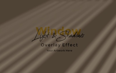 Window Sunlight Shadow Overlay Effect Mockup 263