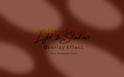 Fenster-Sonnenlicht-Schatten-Overlay-Effekt-Modell 441