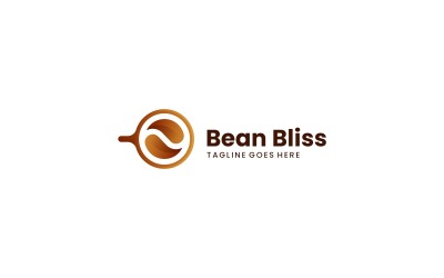 Bean Bliss Gradient Logotypstil
