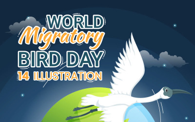 4 Illustration de la Journée mondiale des oiseaux migrateurs