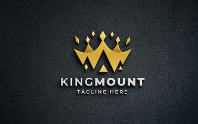 King Mount Logo Pro sablon
