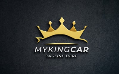 Šablona My King Car Logo Pro