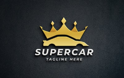 Šablona Super Car Logo Pro