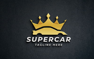 Super Car Logo Pro-sjabloon