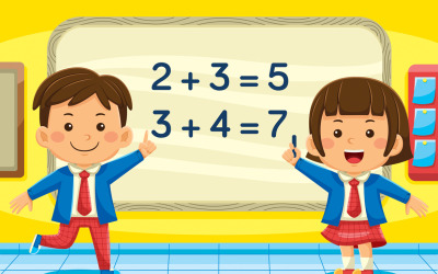 Back To School Cartoon Vector #03