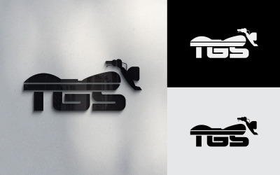 Motorrad TGS Letter Logo Design