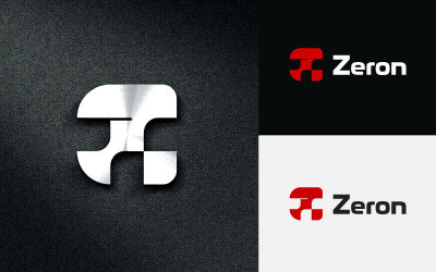 Písmeno Z Monogram Moderní Logo Design