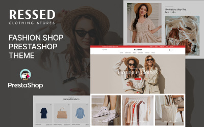 Ressed divat és ruházat PrestaShop téma