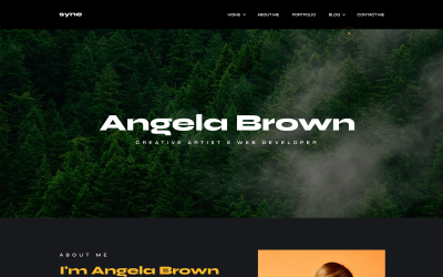 Syne – Creative Portfolio WordPress Theme