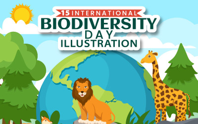 15 A Biodiverzitás Világnapja illusztráció
