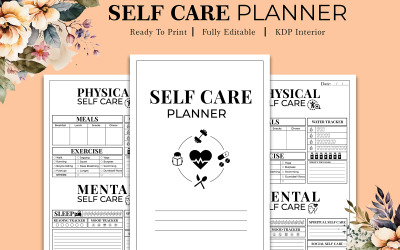 Self Care Planner KDP belső