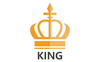 Crown King And Princes Logo Template Vector V12