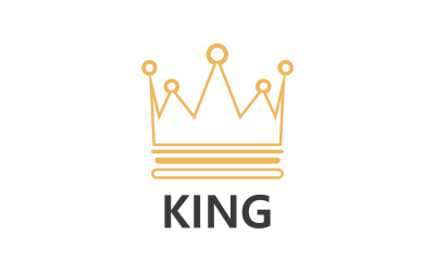 Crown King And Princes Logo Template Vector V18