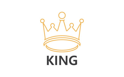 Crown King And Princes Logo Template Vector V22