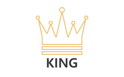 Crown King And Princes Logo Template Vector V25