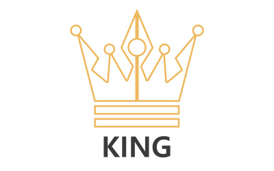 Crown King And Princes Logo Template Vector V26