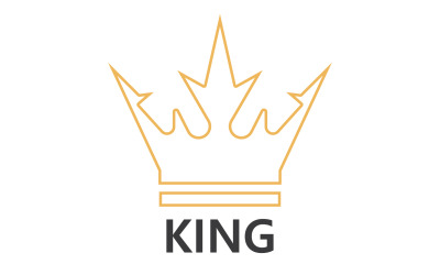 Crown King And Princes Logo Template Vector V31