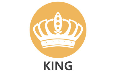 Crown King And Princes Logo Template Vector V33