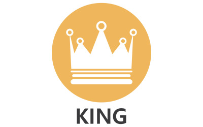 Crown King And Princes Logo Template Vector V34