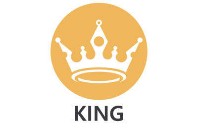 Crown King And Princes Logo Template Vector V36