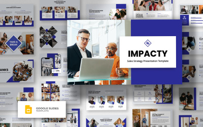 Impacty - Modèle Google Slides pour le marketing des ventes
