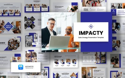 Impatto - Modello di nota chiave di marketing delle vendite