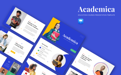 Academica - Utbildning Keynote presentationsmall