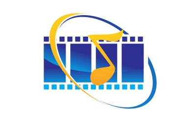 Logo de production de services vidéo sonores