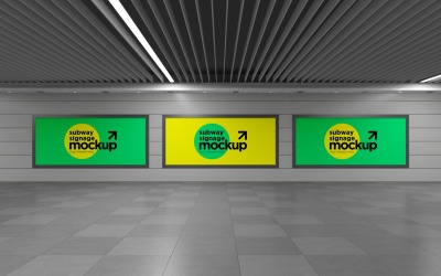 Maquete Horizontal da Sinalização Três do Metrô 01