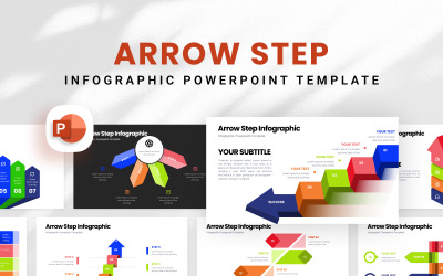 Ok Adımı İnfografik Sunum Şablonu