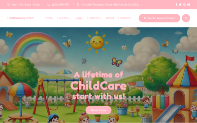 TishKindergarten - Kindergarten and Preschool WordPress Theme