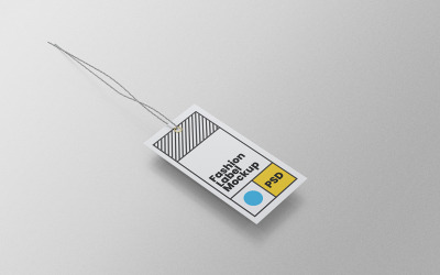 Label Tag Mockup PSD Design Template Vol 01